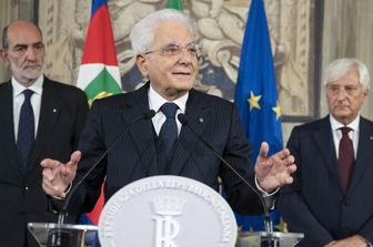 Il presidente Sergio Mattarella&nbsp;
