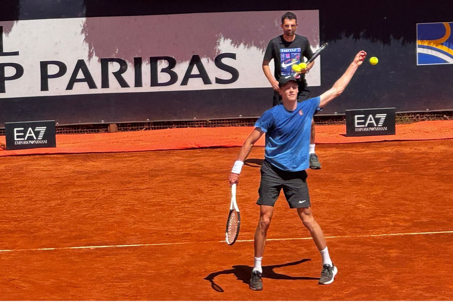 Sinner e le frecce tricolori