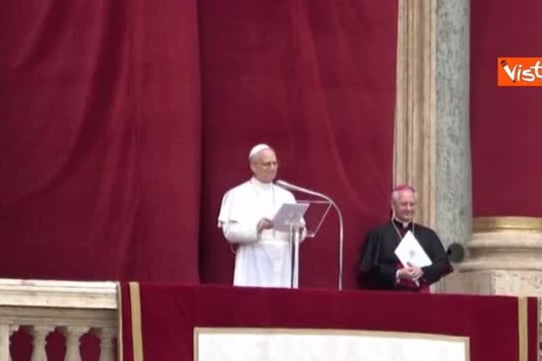 Papa Leone XIV: "Ai grandi del mondo dico, mai più la guerra"