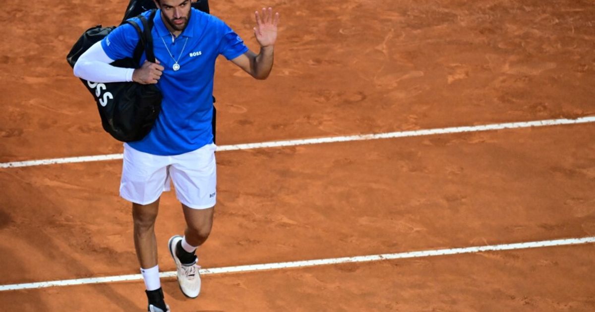 matteo berrettini si ritira al secondo set ruud agli ottavi
