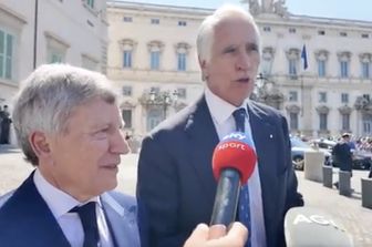 Mattarella riceve Milan e Bologna al Quirinale