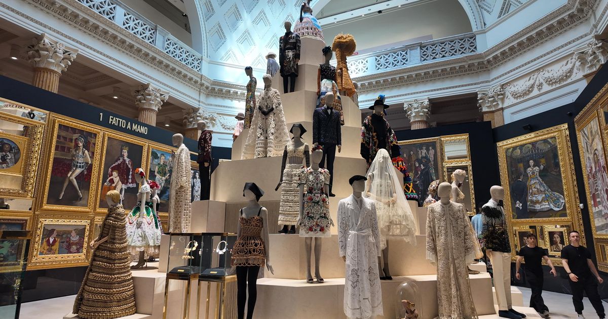 A Roma la moda diventa arte: apre "Dal cuore alle mani: Dolce&Gabbana”