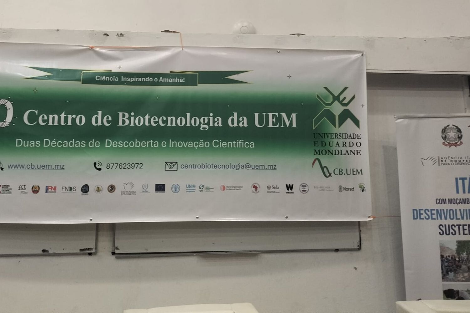 Il Centro Universitario di Biotecnologie di Maputo celebra il suo 20° anniversario, l'Italia nella sua fondazione
