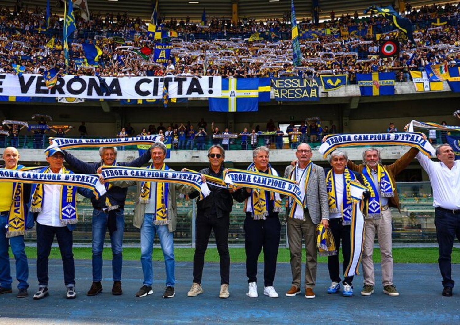 Quaranta anni fa lo scudetto, il mito del Verona di Bagnoli rivive oggi alla Camera dei Deputati