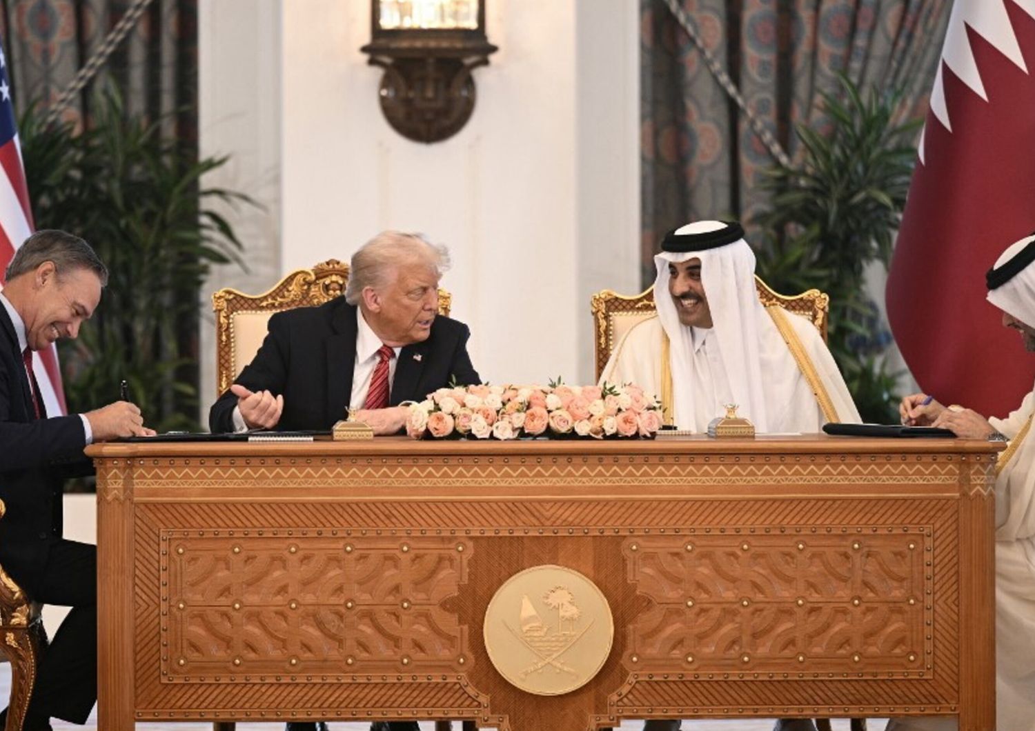 accordo boeing qatar trump
