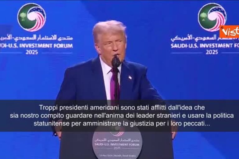Trump: Troppi Presidenti Usa pretendevano di giudicare leader stranieri. Quello compito di Dio