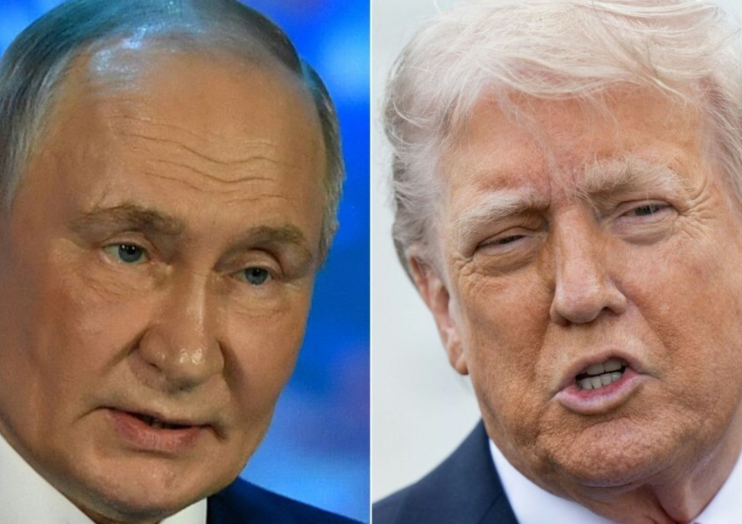 Vladimir Putin  e Donald Trump