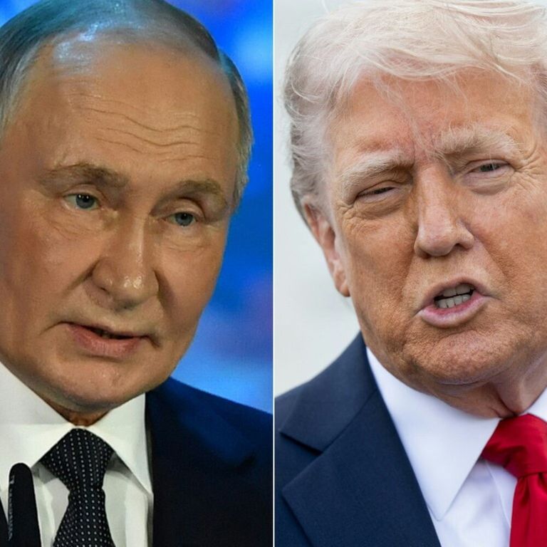 Vladimir Putin  e Donald Trump