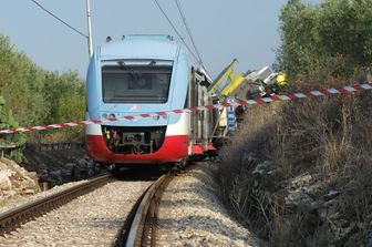 Treno regionale sulla Ruvo-Corato, 13 luglio 2016