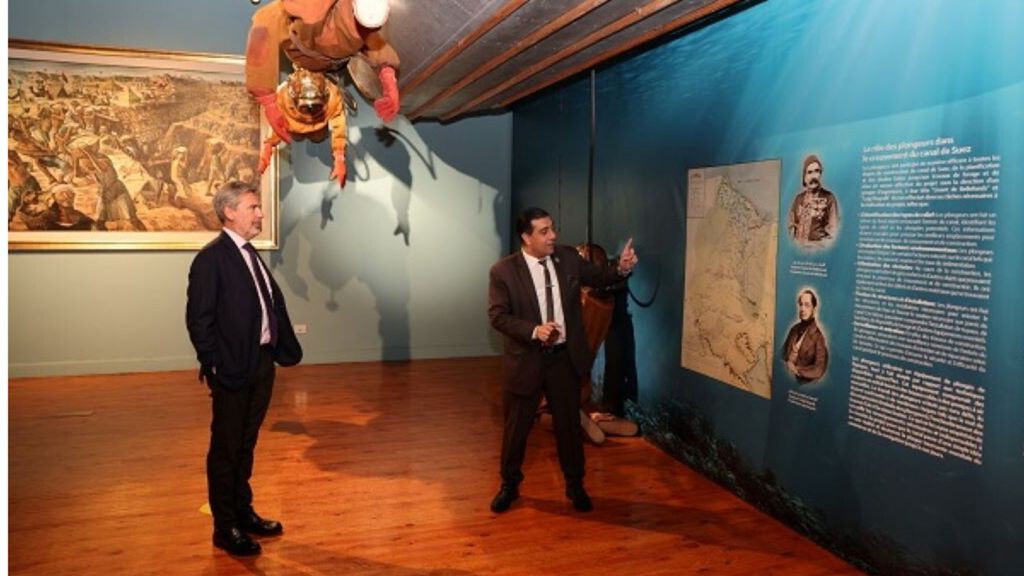 Coopération Italie-Egypte, l'ambassadeur Quaroni rencontre le président de l'Autorité du canal de Suez