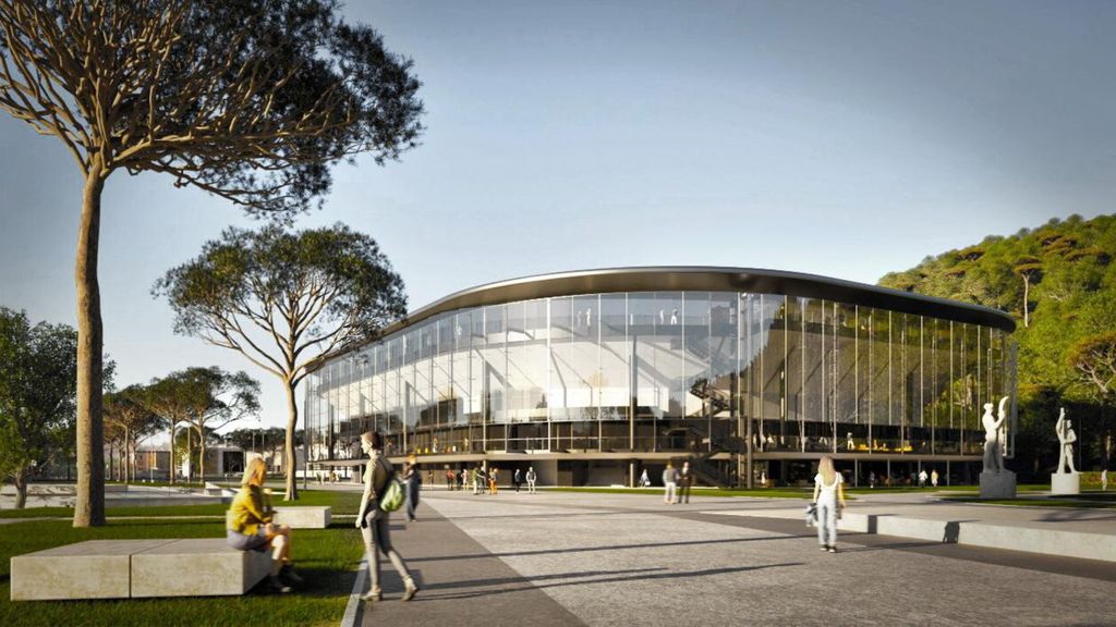 Il Foro Italico avrà un tetto centrale. I lavori in 18 mesi