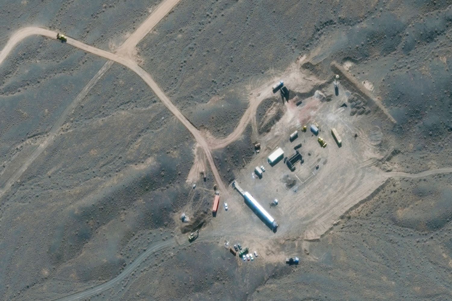 Il sito nucleare iraniano di Natanz