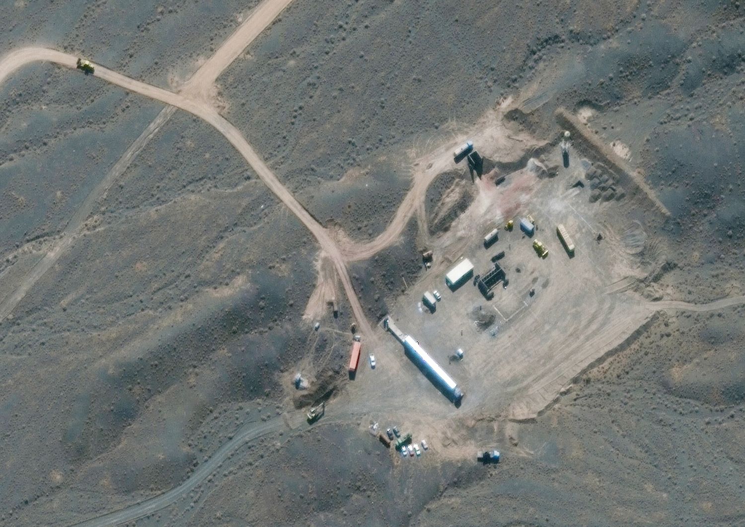 Il sito nucleare iraniano di Natanz