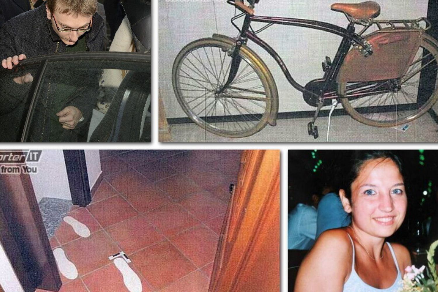 Garlasco Alberto Stasi Chiara Poggi Omicidio bicicletta orme