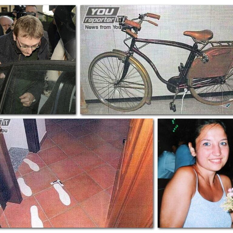 Garlasco Alberto Stasi Chiara Poggi Omicidio bicicletta orme
