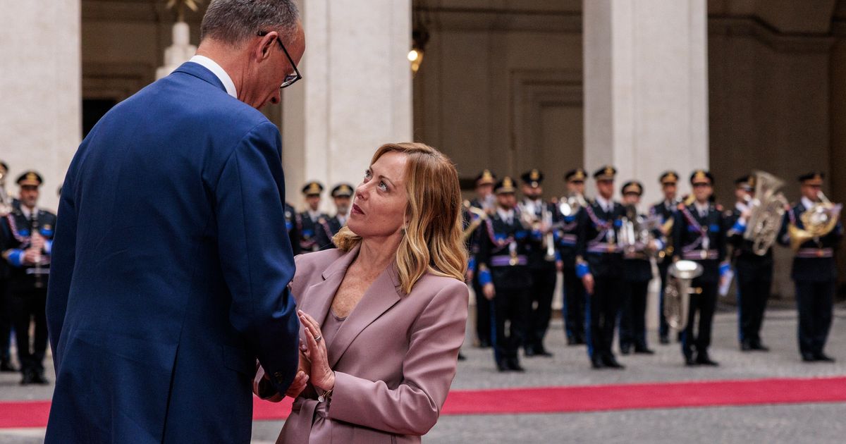 Meloni incontra Merz: "Un piano per rilanciare la competitività delle nostre imprese"