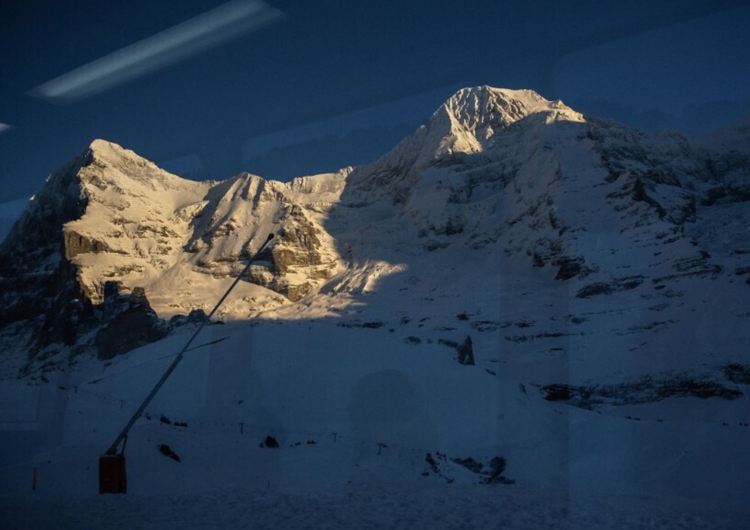Valanga  sull'Eiger