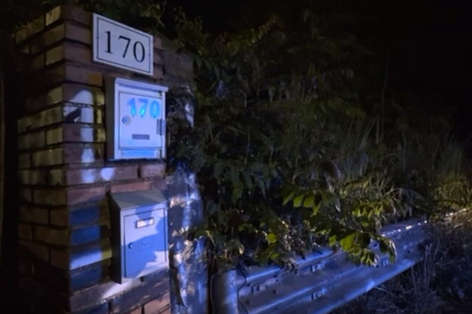 Il luogo dell'omicidio suicidio alla falegnameria