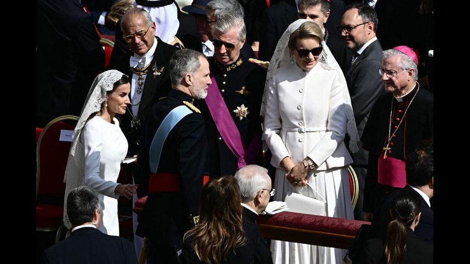 Re Felipe IV e la moglie Letizia