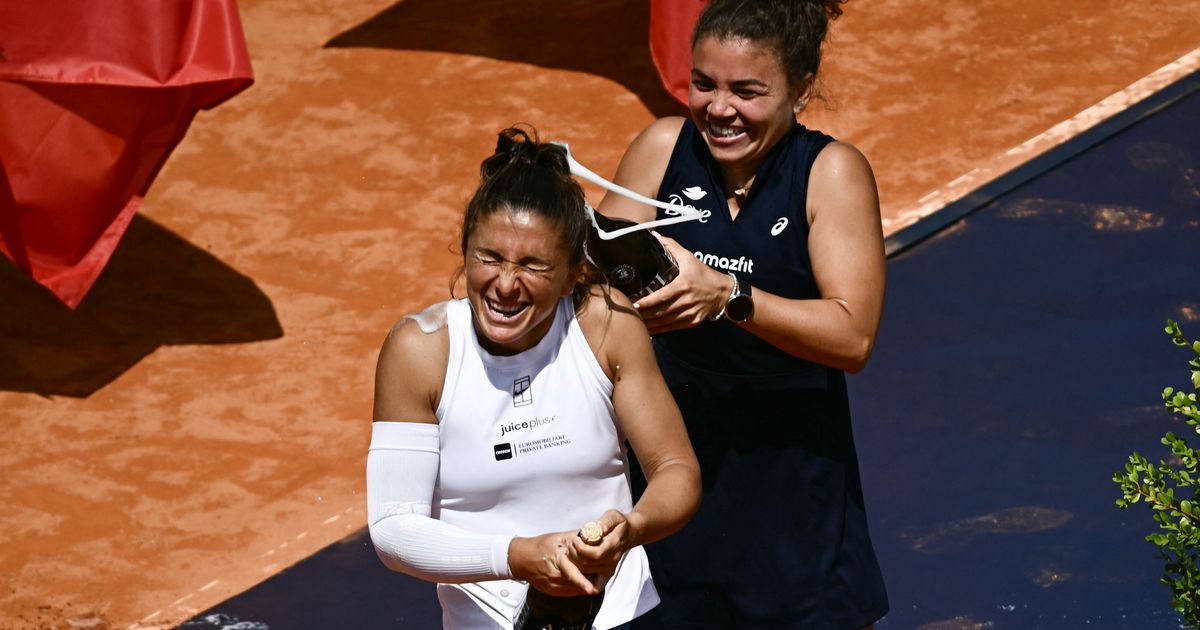 Il pubblico del Foro si inchina e Errani e Paolini regine (bis) di Roma
