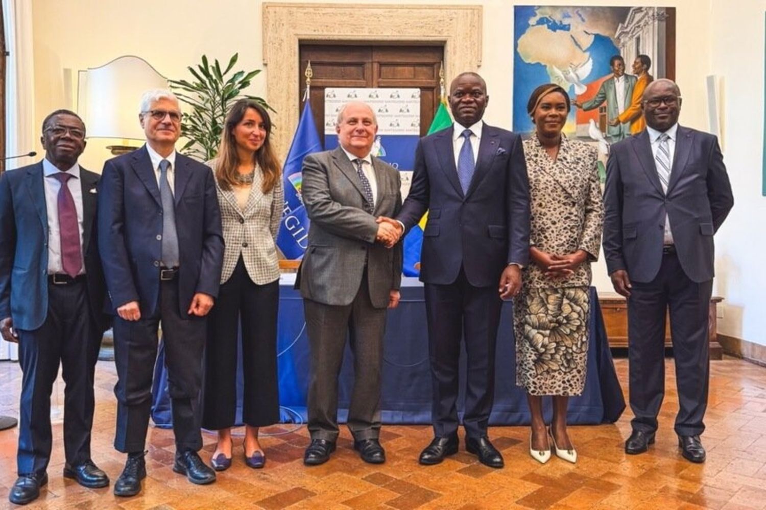 In visita a Roma, il presidente del Gabon firma un accordo con la Comunità di Sant'Egidio
