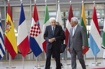 Il Presidente della Repubblica Sergio Mattarella incontra António Costa Presidente del Consiglio Europeo