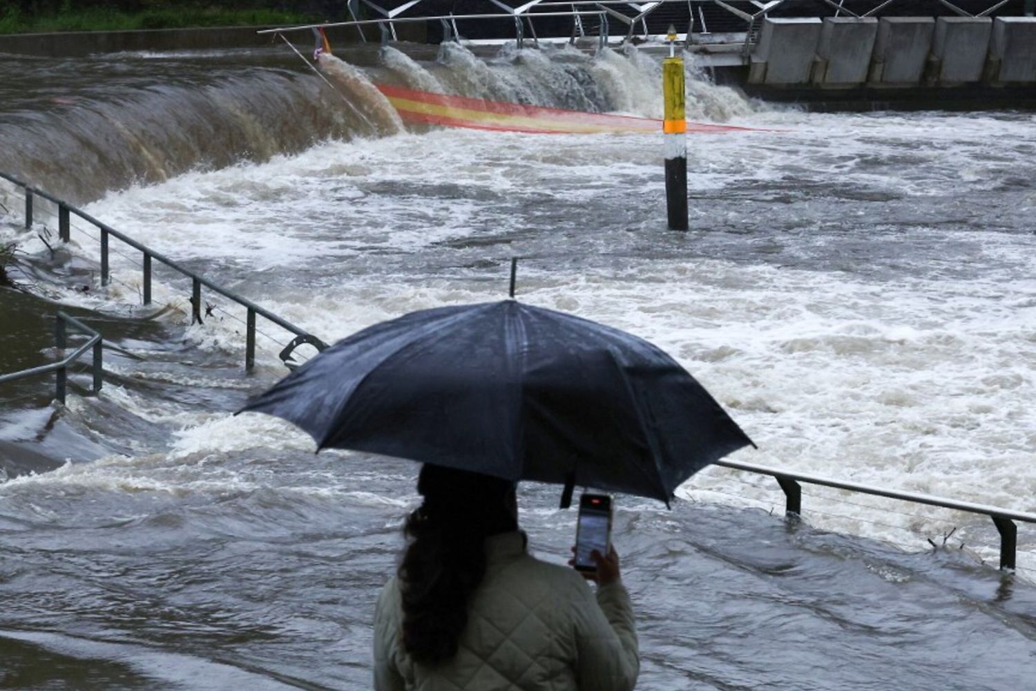 Piogge intense in Australia _ foto di repertorio