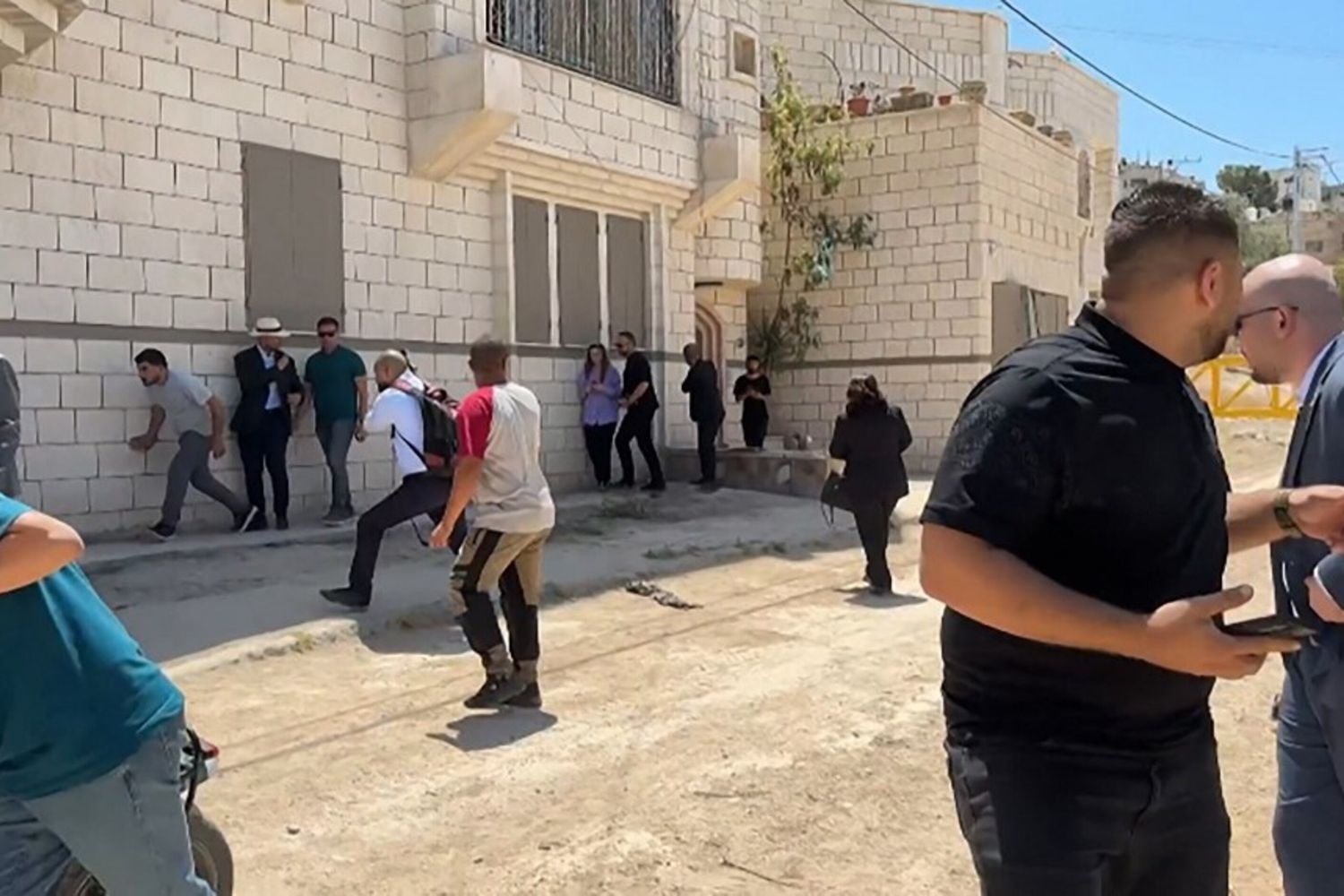 Visita delegazione diplomatica a Jenin