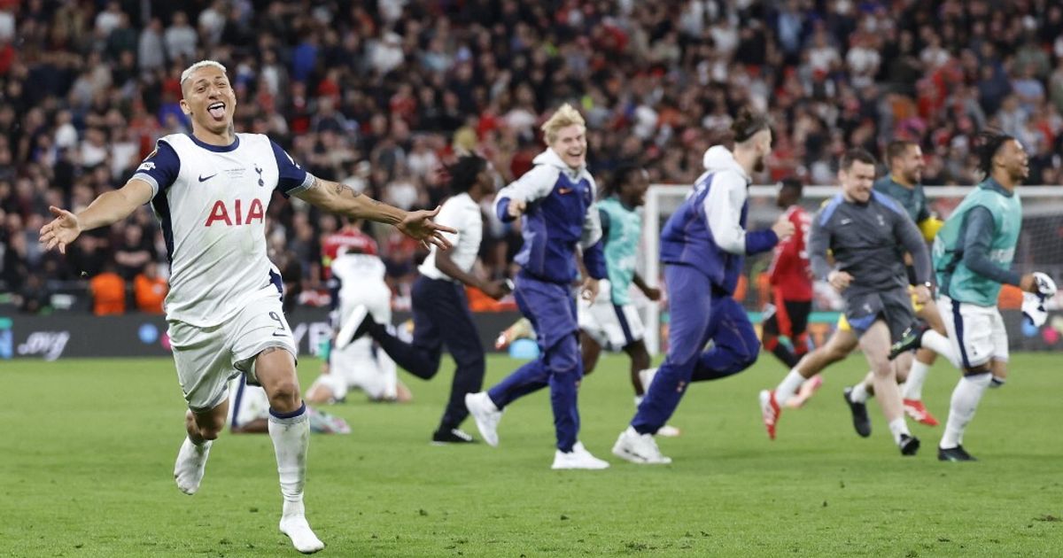 l europa league al tottenham battuto il manchester united 10