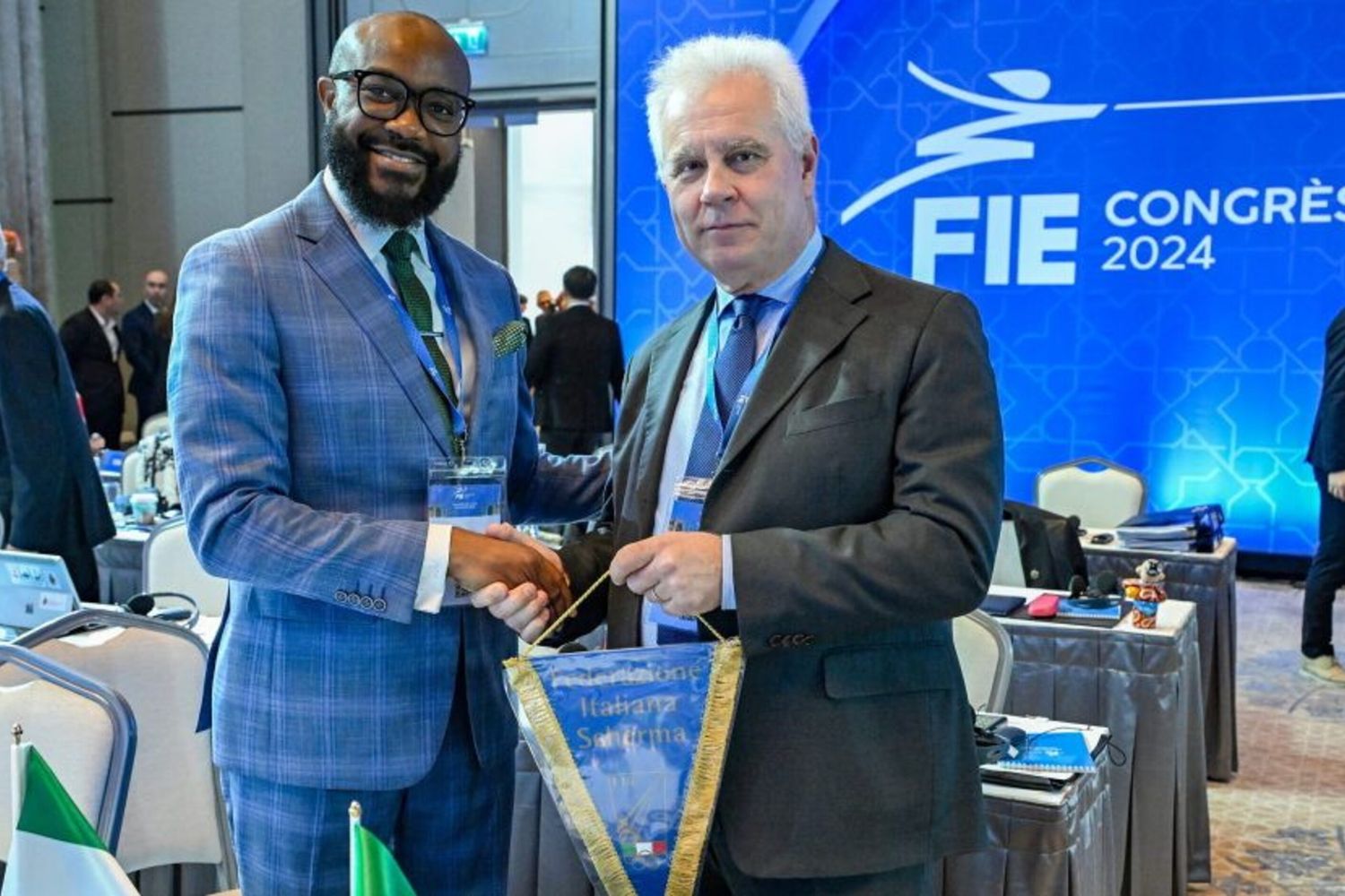 L’Italie formera entraîneurs et athlètes de la nationale d’escrime du Nigéria