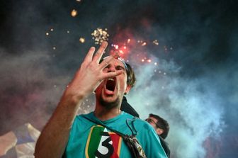 foto festa scudetto napoli
