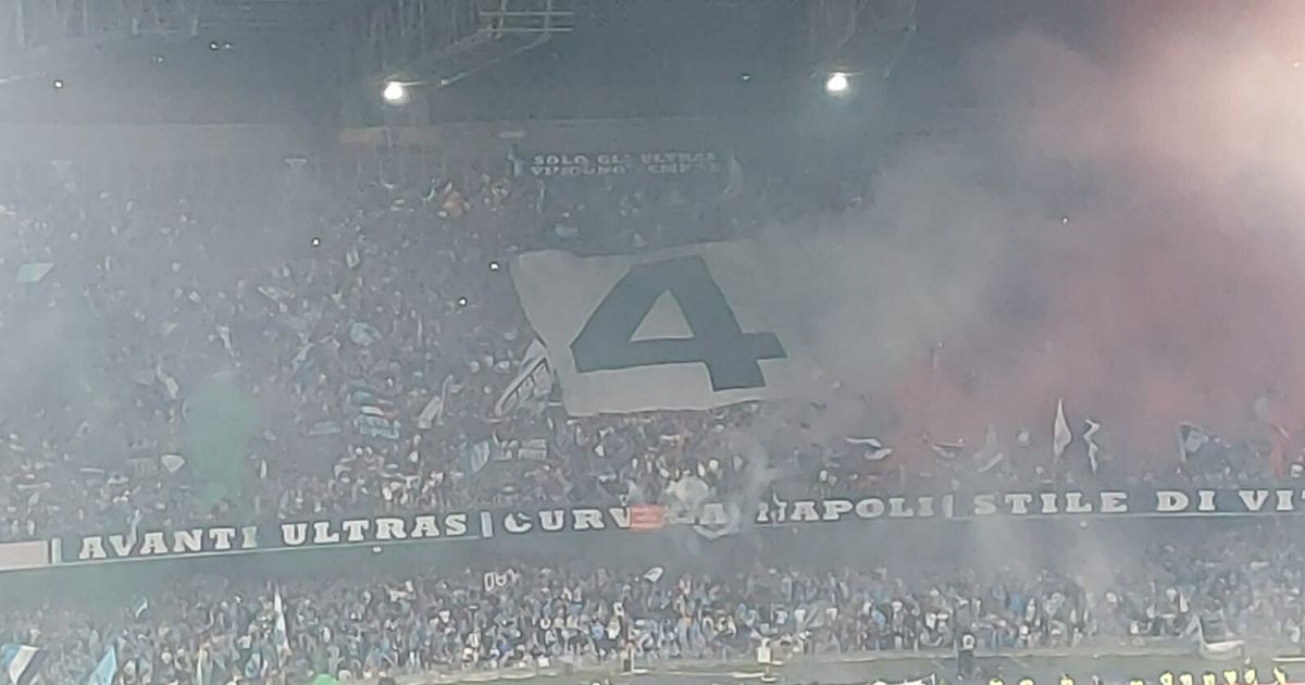 Napoli festeggia il quarto scudetto con un