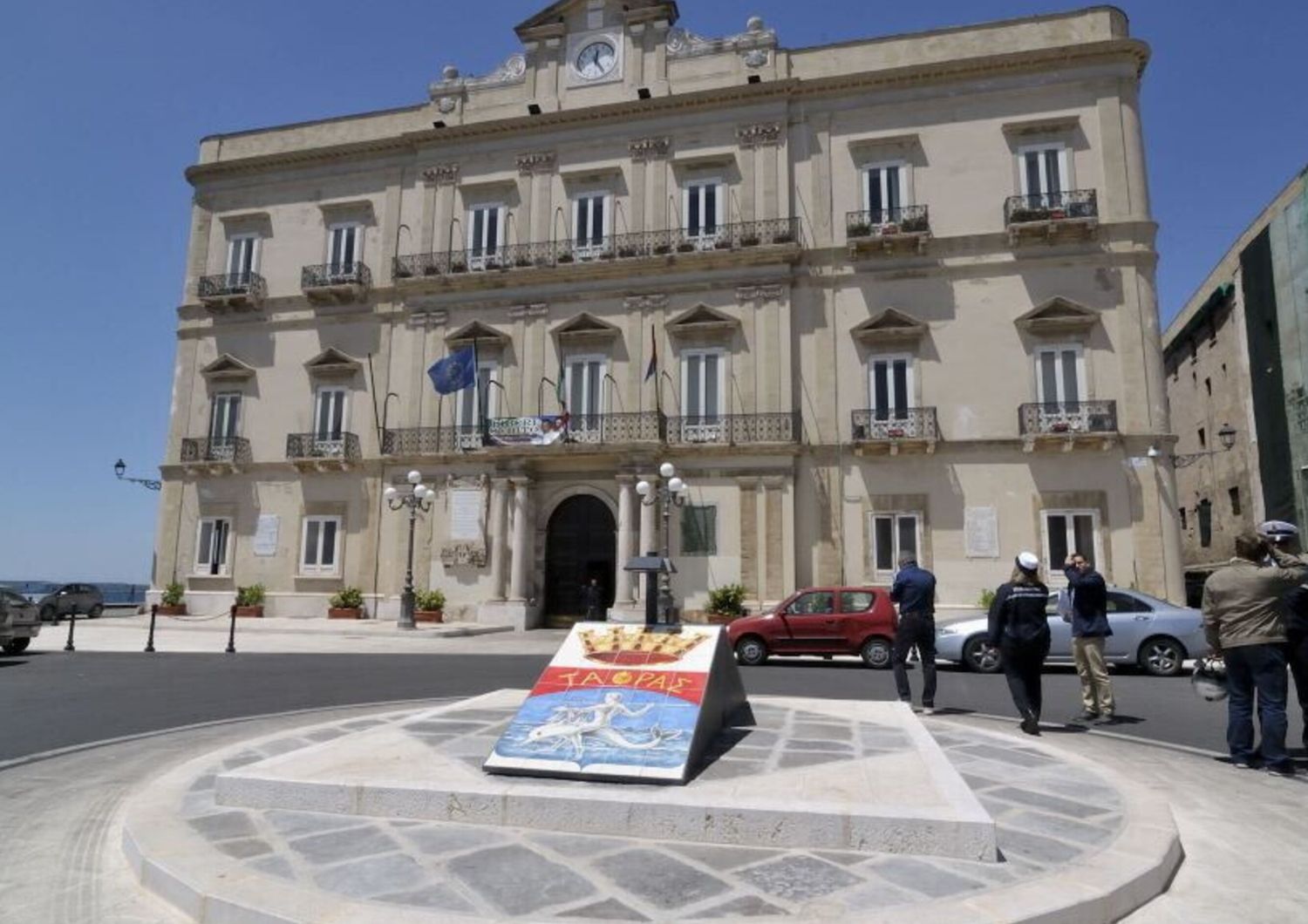 Il Palazzo del Comune di Taranto
