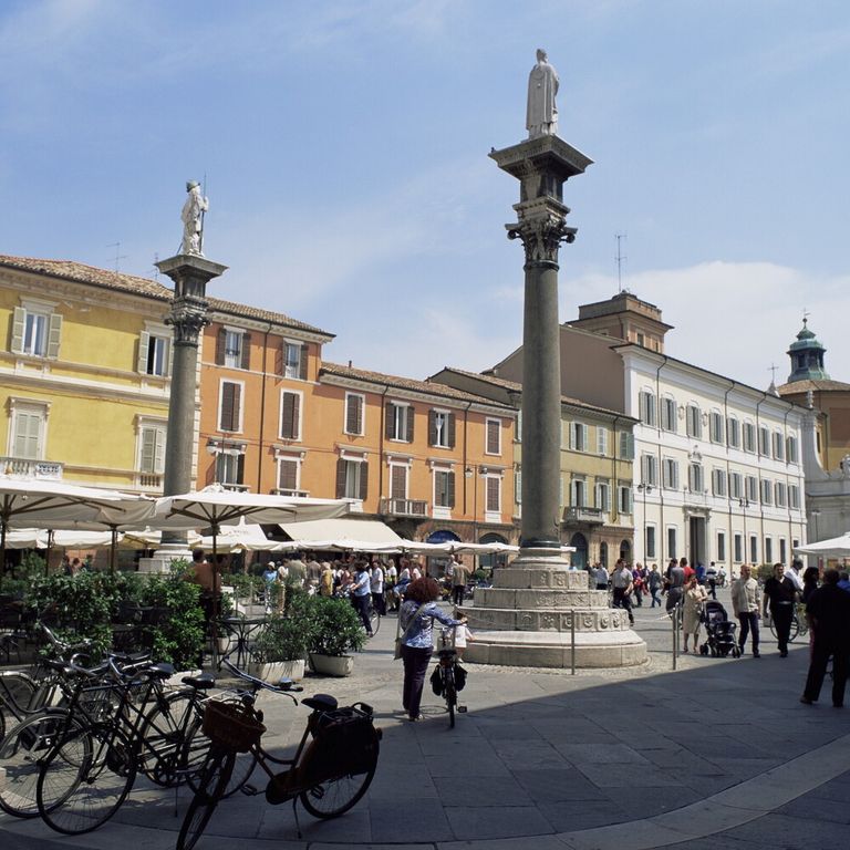 &nbsp;Piazza del Popolo a Ravenna