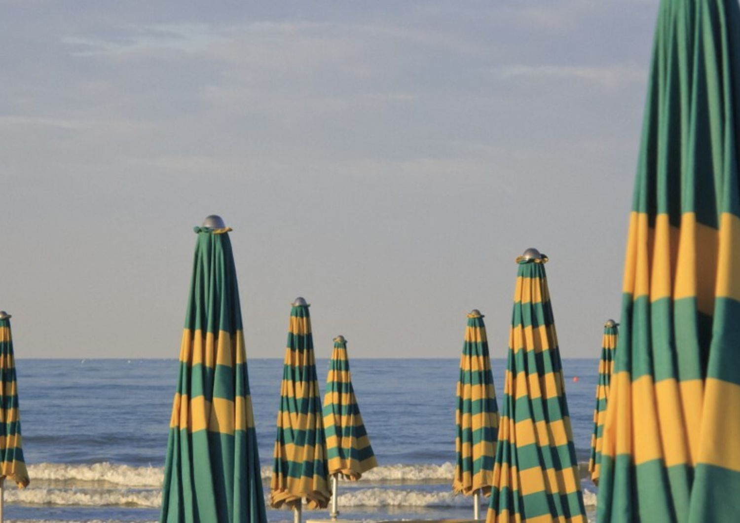 La spiaggia di Cervia