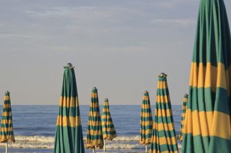 La spiaggia di Cervia