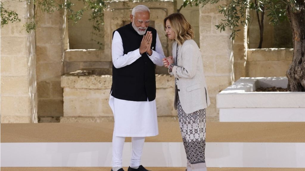 Modi e Meloni