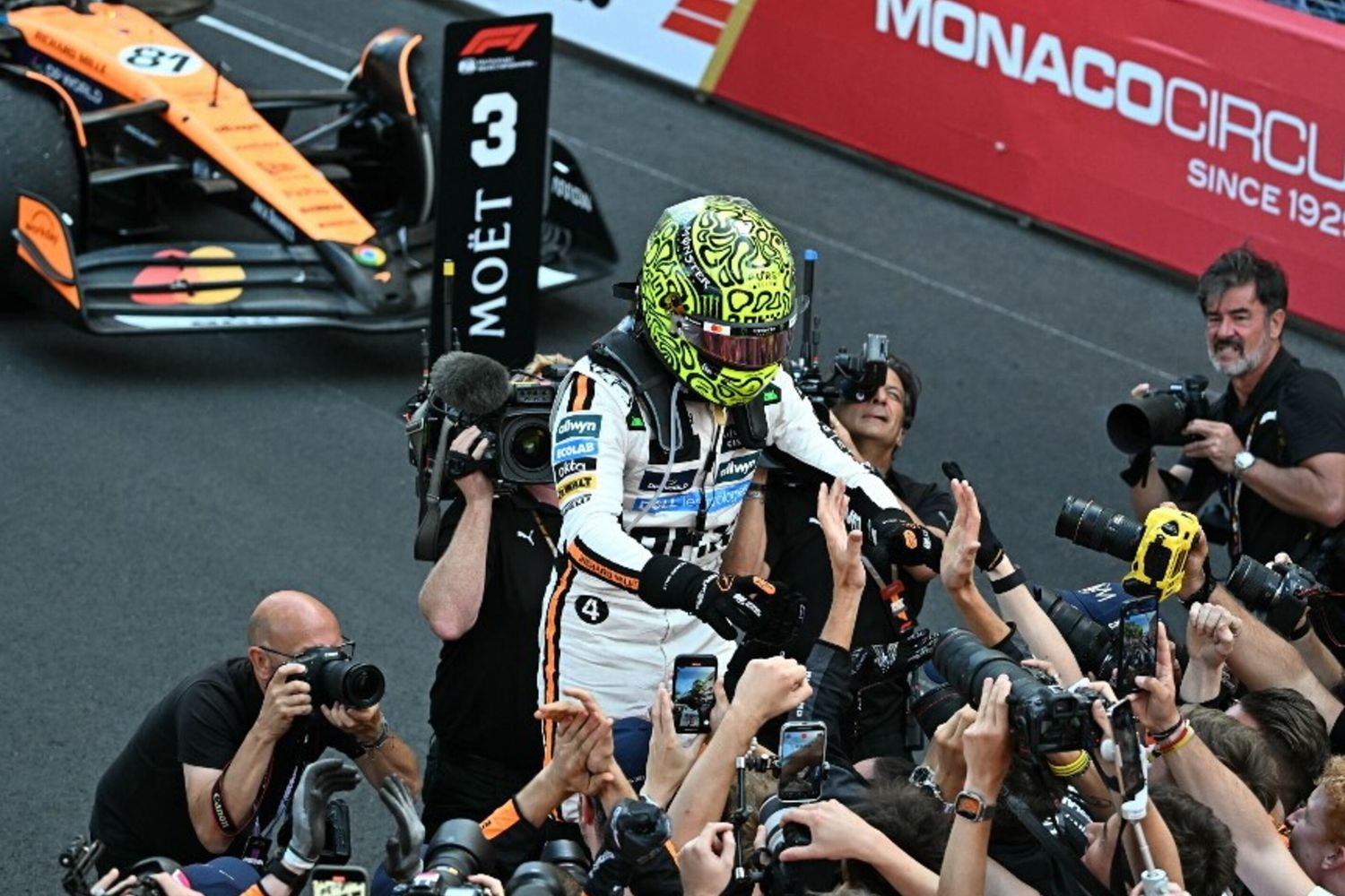 F.1, Lando Norris vince il GP di Monaco. Leclerc secondo