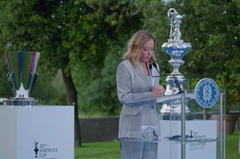 america&#39;s cup napoli meloni indimenticabile
