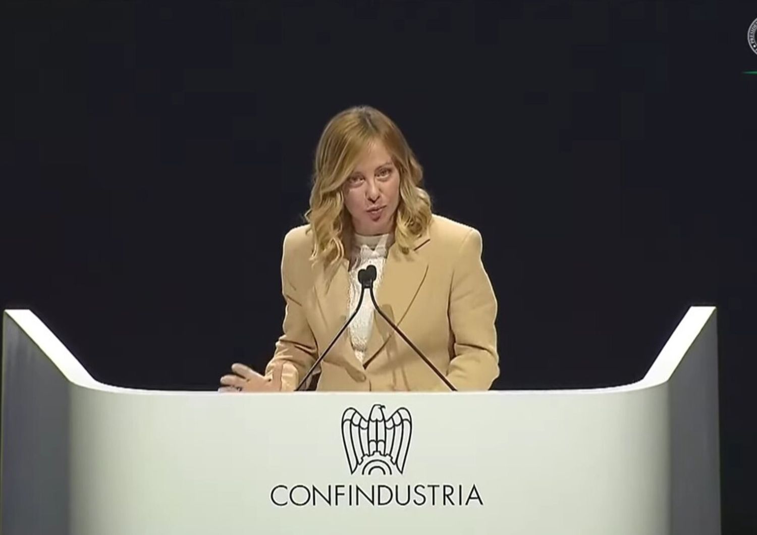giorgia-meloni-emanuele-orsini-assemblea-confindustri