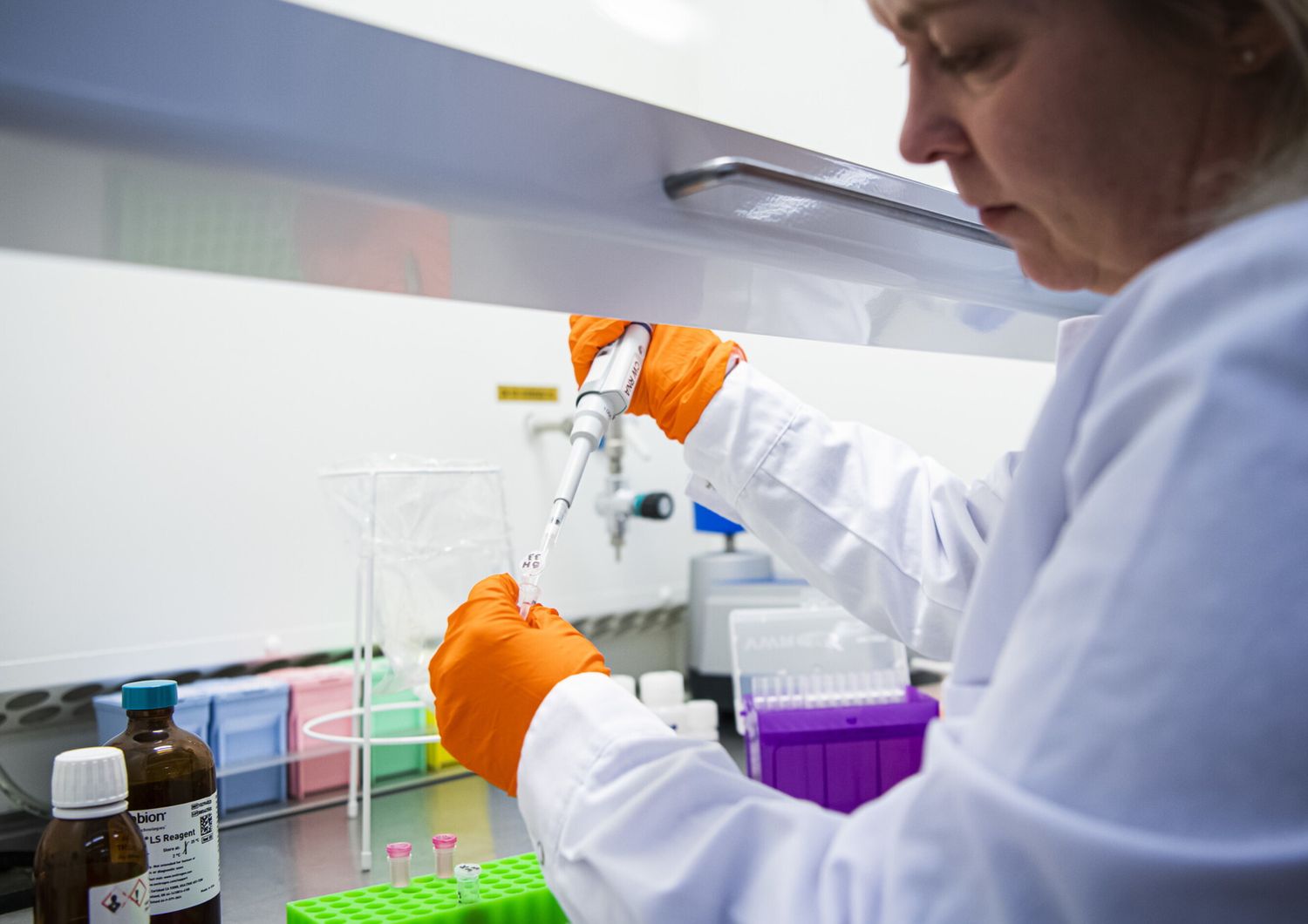 Il laboratorio &quot;Scienza per la vita&quot; di Solna, in Svezia