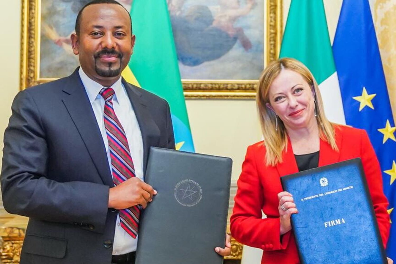 Italie-Éthiopie: Abiy Ahmed en visite à Rome, rencontre le pape Léon XIV et Giorgia Meloni