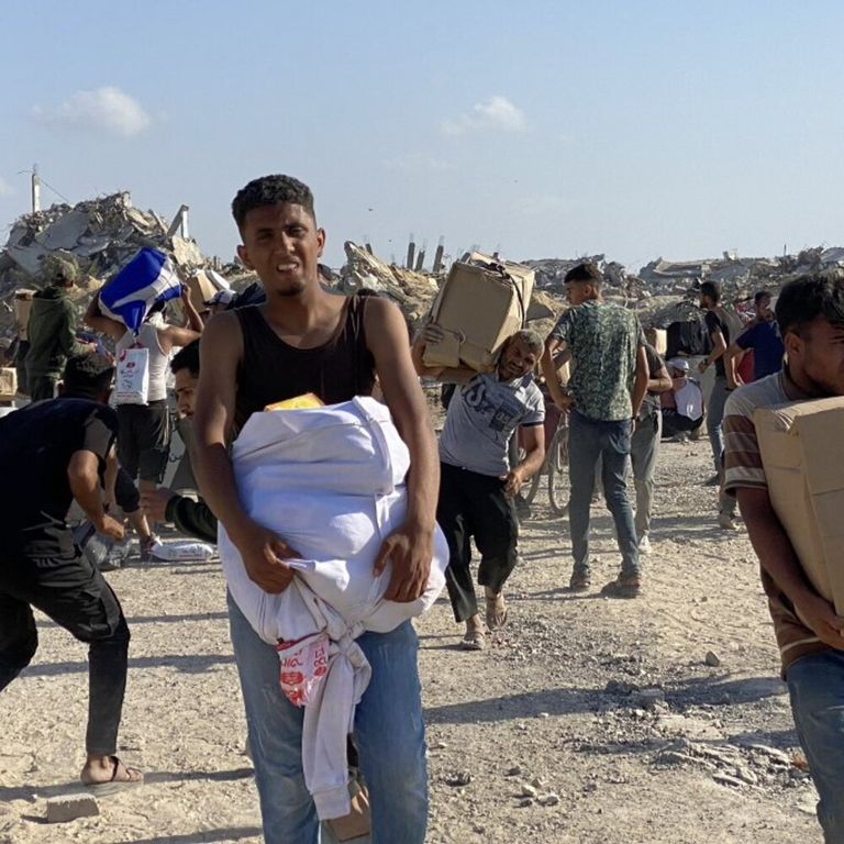 Aiuti umanitari a Gaza