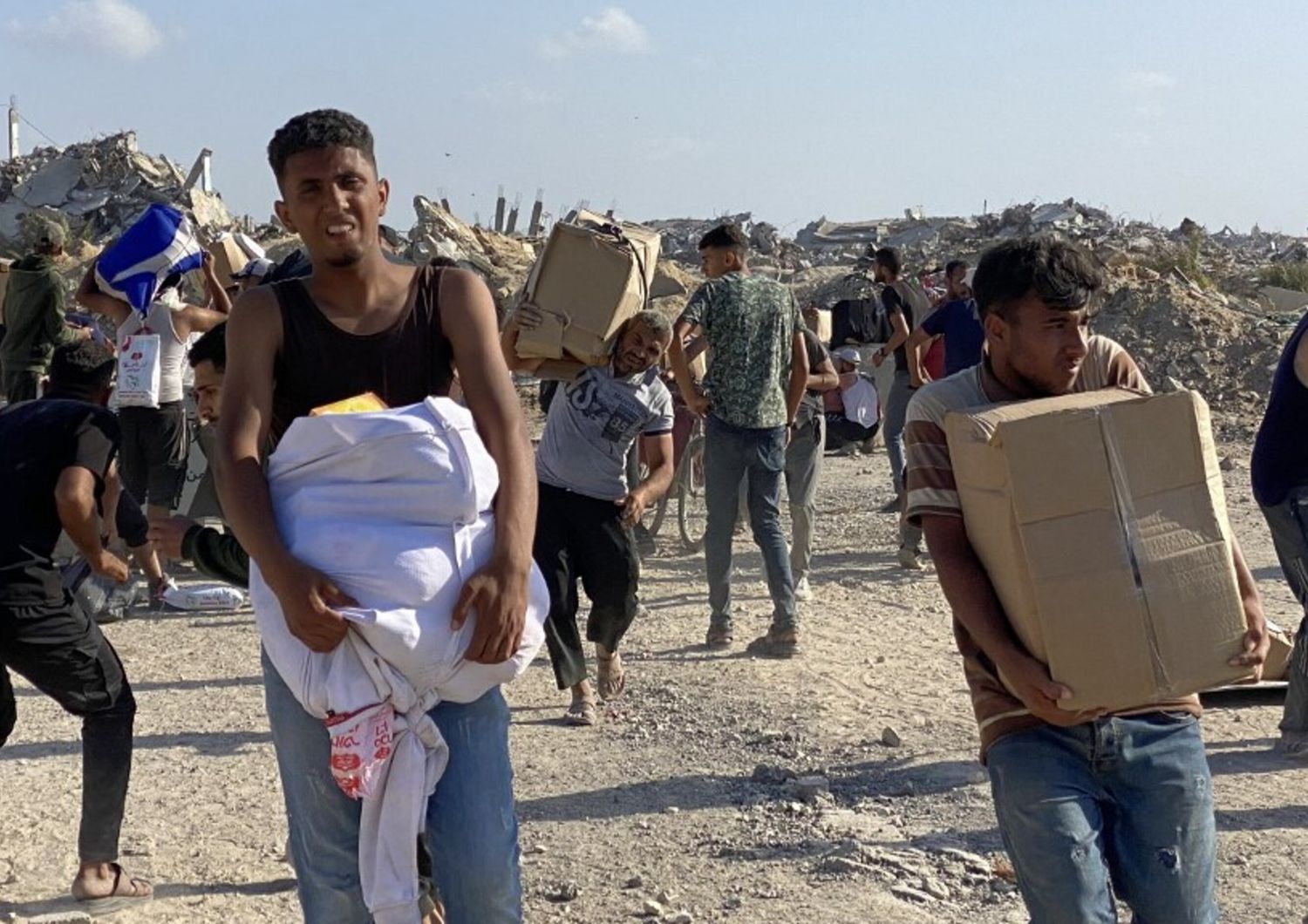 Aiuti umanitari a Gaza