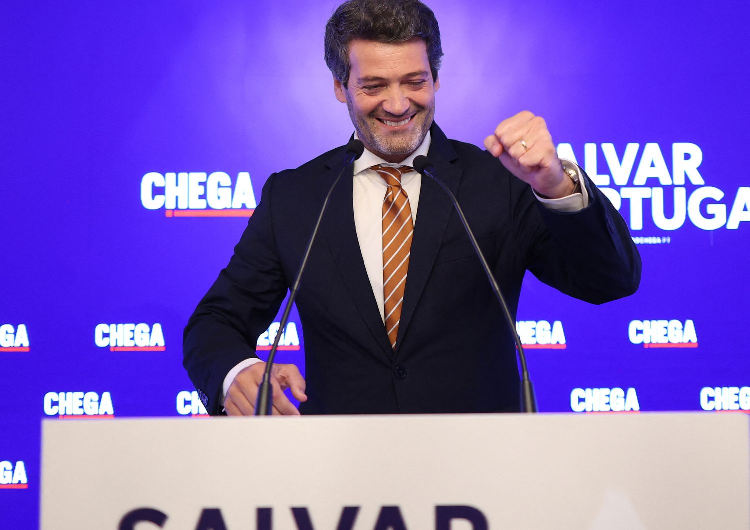 Il leader di Chega Andre Ventura
