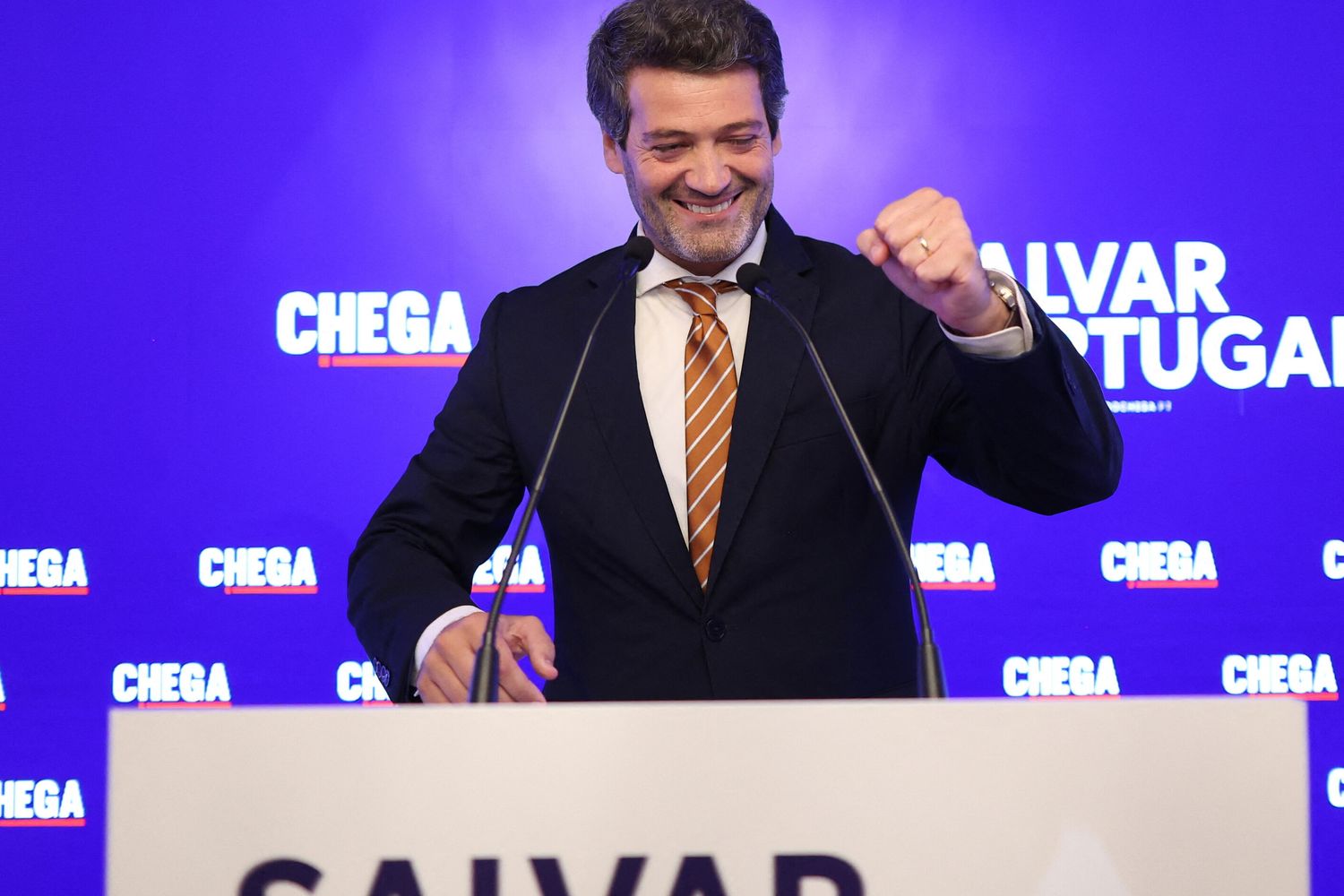 Il leader di Chega Andre Ventura