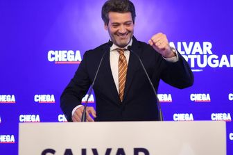 Il leader di Chega Andre Ventura