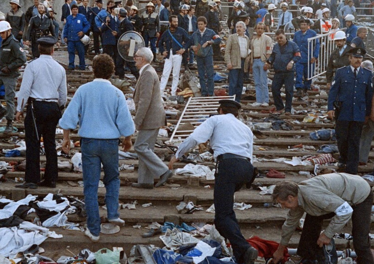Stadio Heysel il 29 maggio 1985