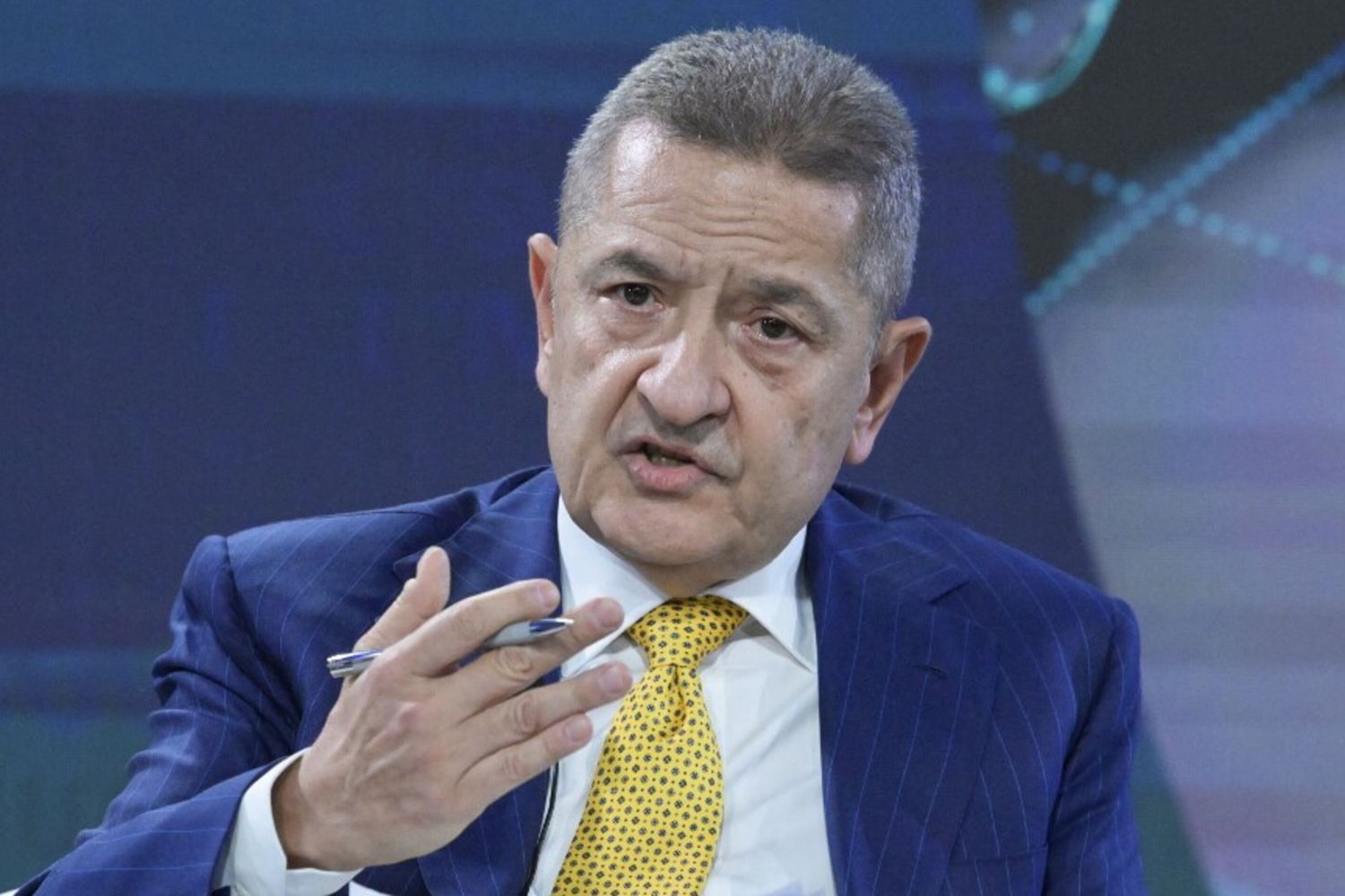 Il governatore della Banca d'Italia, Fabio Panetta