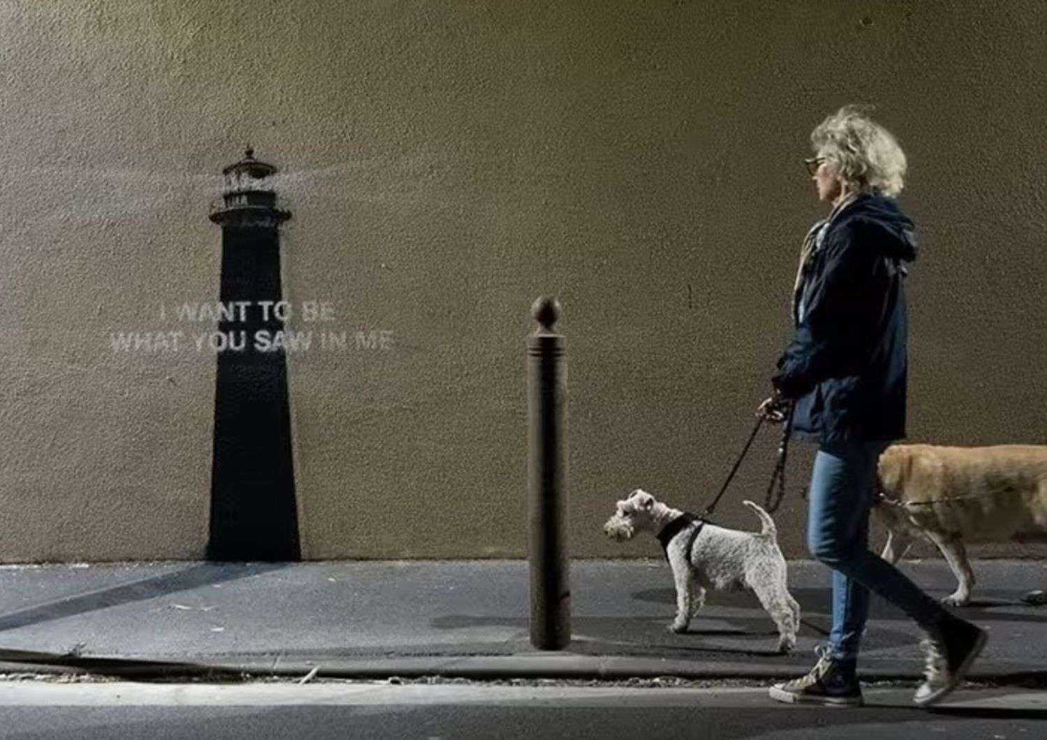 L'ultima opera di Banksy